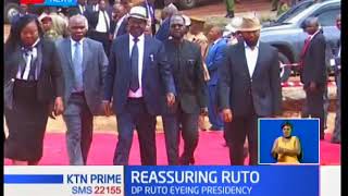 President Uhuru Kenyatta,Raila Odinga led mourners in the memorial service for late Matiba