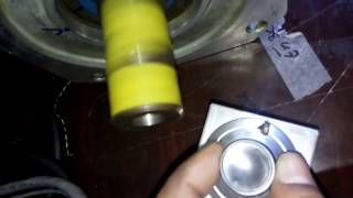 Siemens 1FK7101 AC Servo Motor Bearing Replace/ Resolver Align- Under Run test
