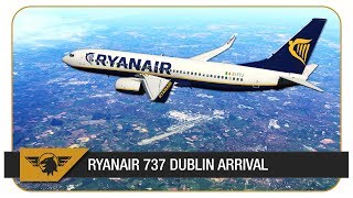 [X-Plane 11 60FPS] FREE 737-800 MOD FOR X-PLANE | RYANAIR DUBLIN ARRIVAL | BIRMINGHAM - DUBLIN