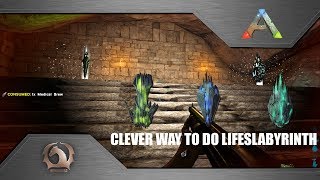 Ark Survival Evolved - Clever way to do the LifesLabyrinth on Ragnarok map