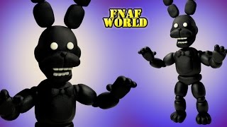 FNaF World ★ ADVENTURE SHADOW BONNIE "Tutorial" - Porcelana fria ★ Polymer clay