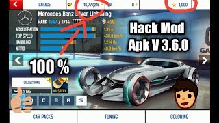 Asphalt 8 Hack Mod Apk v3.6.0 10000% Working No Fake