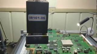 Замена чипа PS3 на паяльной станции IR101.06