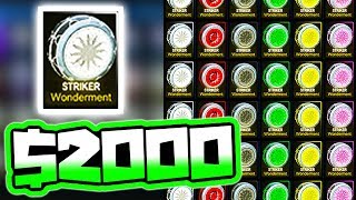 ONLY 1 SET OF THIS STRIKER WHEEL EXISTS!! ( $2000 USD Rocket League Items )