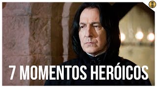 7 MOMENTOS que Snape foi um HERÓI em Harry Potter feat. Patrono Net