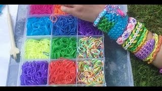 Фигурки из резинок без станка. Как плести из резинок браслеты, фигурка Слива. Поделки своими руками