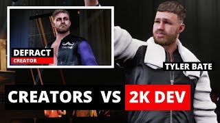 WWE 2K19 Tyler Bate Creators vs 2K Dev
