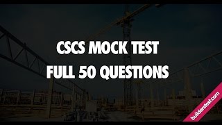 CSCS Mock Test Full 50 Questions