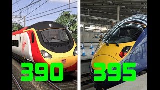 Class 390 vs. Class 395 - The Versus Series