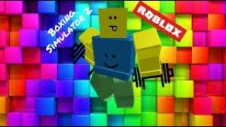 roblox Boxing Simulator 50000 strength!!!