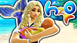 PORÓD SYRENY H2O ? WYSTARCZY KROPLA ? SIMS 4 WYSPIARSKIE ŻYCIE