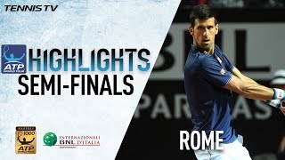 Highlights: Djokovic Zverev Through To Rome 2017 Final