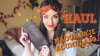 Haul maquillaje acumulado