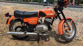 Чезет 350. Расчехление сезона 2019 / CZ 472.3 - ČZ 350