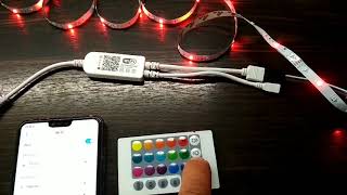 nexlux WiFi Music 5m 15m 20m 3528 rgb led strip tape light power set