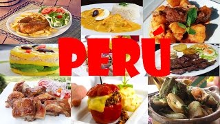 Las COMIDAS MÁS RICAS del PERÚ | GASTRONOMÍA PERUANA (LIMA)