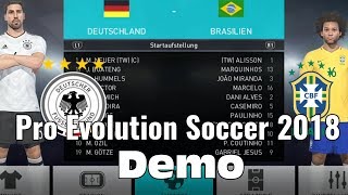 PES 2018 Demo Test | Pro Evolution Soccer 2018 Demo PS 4 | Pro Evo anzocken!!! #001