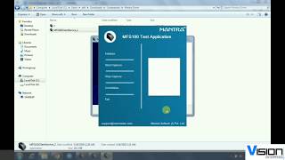 How to install Mantra MFS 100 Biometric Device