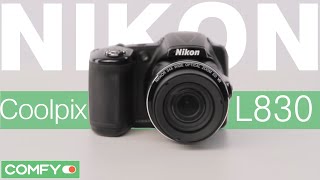 Nikon Coolpix L830 - ультразум фотокамера -  Видеодемонстрация от Comfy