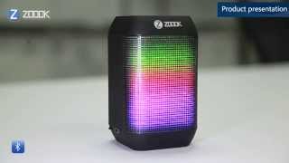 ZOOOK ZB-ROCKER MINI Bluetooth LED Speaker with USB/TF and FM Radio