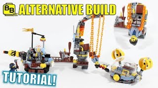 LEGO NINJAGO MOVIE 70610 ALTERNATIVE BUILD SHARK LAIR