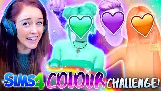 ??? COLOUR CHALLENGE! ??? Pastel Colours! (The Sims 4 CAS)
