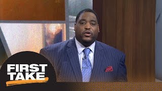 Damien Woody doesn't want to 'bunch' Eric Reid and Colin Kaepernick together | First Take | ESPN