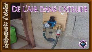 de l'air dans l'atelier
