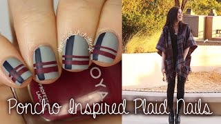 Easy Plaid Nail Art Tutorial || KELLI MARISSA