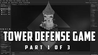 Game Maker Studio 2: Tower Defense Game 1/3