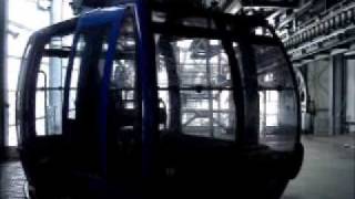Riding the Galzig Gondola, St Anton, Arlberg, Austria