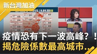 疫情恐還有下一波高峰？！武漢封城500萬人大逃亡產生黑數已爆發 揭危險係數最高城市是...│廖筱君主持│【新台灣加油PART1】20200210│三立新聞台