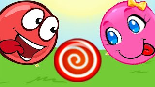 Новый КРАСНЫЙ ШАР, Красныш и Соня, мультик игра Детский летсплей #88