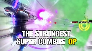 THE STRONGEST Super Combos in Xenoverse 2 NO STAMINA BREAKS!
