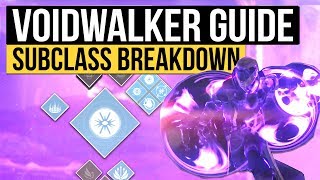 Destiny 2 | VOIDWALKER SUBCLASS GUIDE! - All New Warlock Abilities & Full Subclass Tree Breakdown!