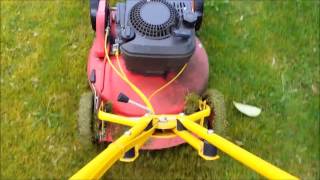 Klippo Lawn Mower Removal of Moss With Dethatcher Blades