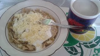CHILAQUILES VERDES