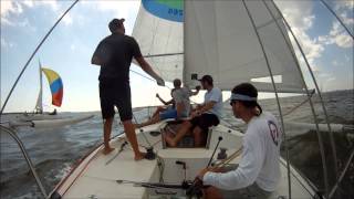 J24 Spinnaker Battle