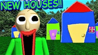 HOUSES ARE ADDED IN BALDI’S BASICS!! | Baldi’s Basics MOD: Baldi’s Basics but stuff has changed