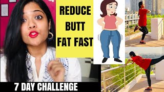 Reduce Butt Fat Fast | 7 Day Challenge | Somya Luhadia