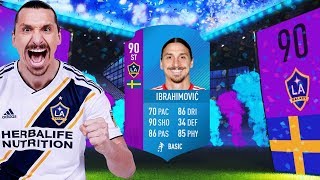 90 FUT SWAP ZLATAN IBRAHIMOVIC REVIEW  ¦ FIFA 18