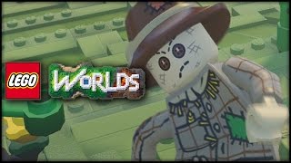 LEGO WORLDS - Episode 3 - ZOMBIE SCARECROWS ATTACK!