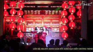 Biểu diễn tương tác và múa quạt, lụa event Mr Yan - Vũ đoàn The Time