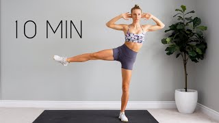 10 min FULL BODY FAT BURNING HIIT (No Equipment)
