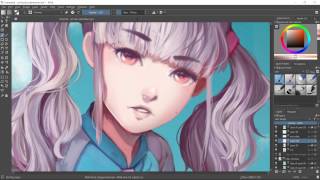 [speedpaint] first real attempt in Krita
