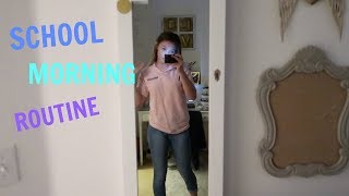 MY SCHOOL MORNING ROUTINE 2018!