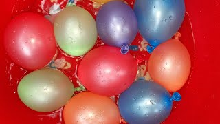 ? Learn color with water balloon  for kids fun video || Water ballons inflation for Kids