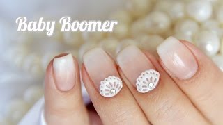 Маникюр Бэби Бумер (френч градиент Baby Boomer)