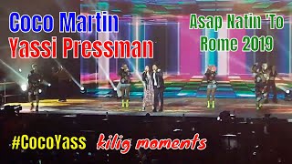COCO MARTIN & YASSI PRESSMAN PINAKILIG ANG MGA FANS | ASAP NATIN 'TO ROME | COCOYASS KILIG MOMENTS