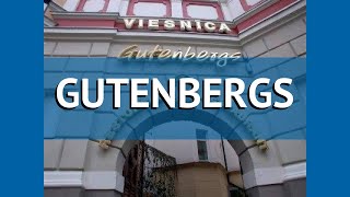 GUTENBERGS 4* Латвия Рига обзор – отель ГУТЕНБЕРГС 4* Рига видео обзор
